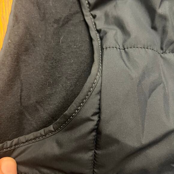 Banana Republic M Navy Blue Quilted Puffy Vest Zip Jacket - Picture 11 of 13